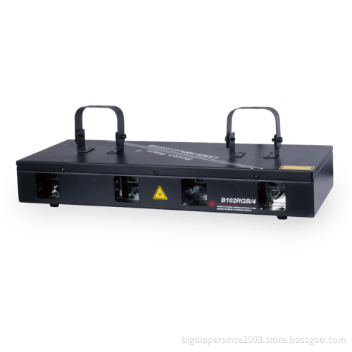 Big Dipper Betopper SevenStars decorative uplightIndoor Four-eye RGB laser projector with more than 100 patterns of beam effect